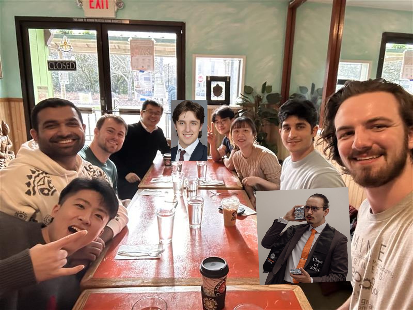 MAML group lunch — farewell for Chih-Yang Hsu and Yisong Zhang