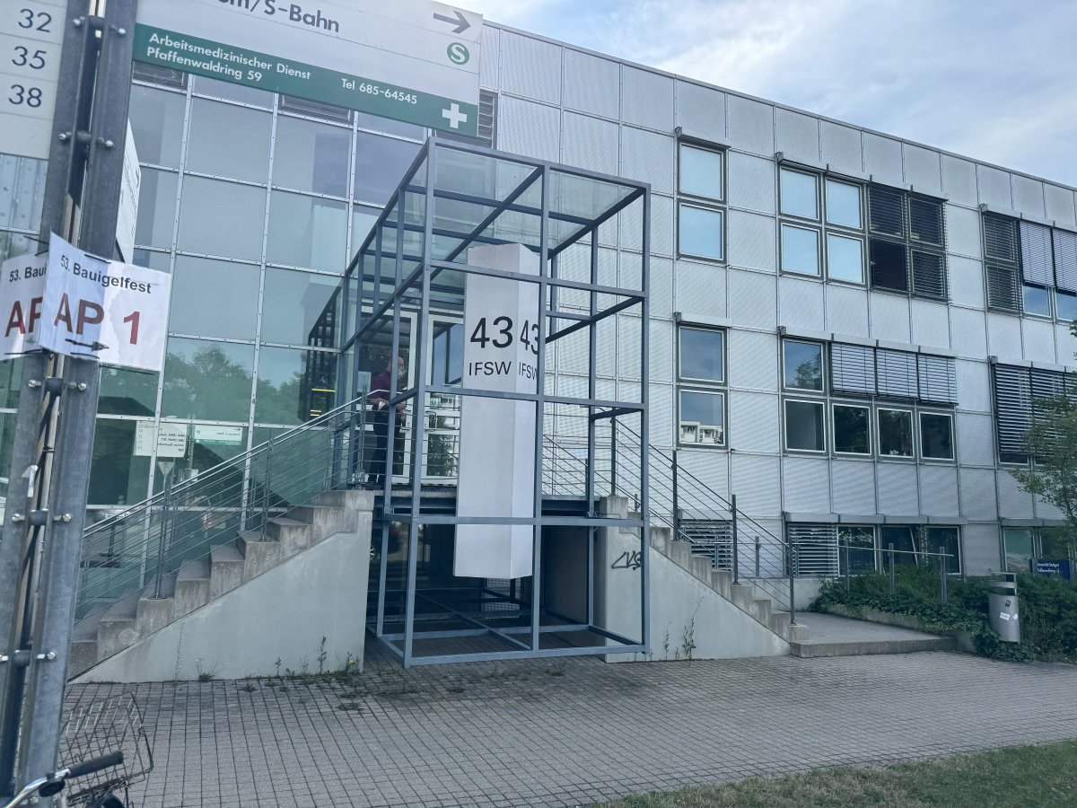 Germany tour — IFSW, University of Stuttgart